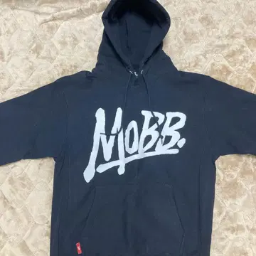 MOBB 블랙 후드티 M