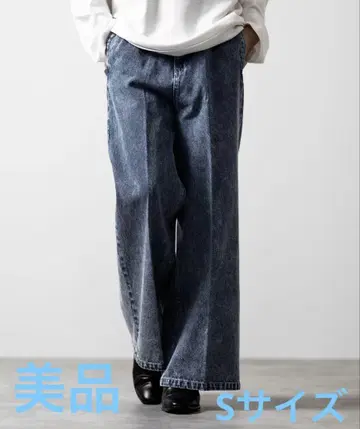CLEL 빈티지 디자인 플레어 데님 팬츠