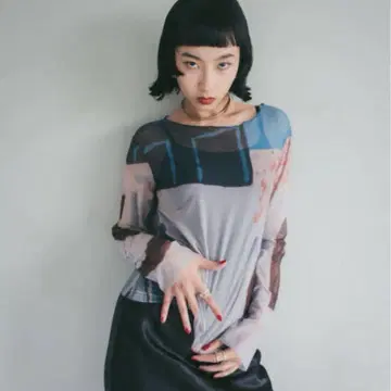 marte sahara Sheer Top / BlueRoom 시어 탑