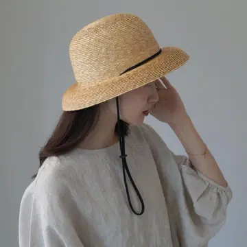 완판 NAPRON 스트로우 벨햇 / 여성용 모자 밀짚