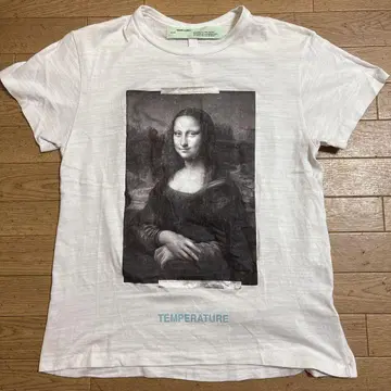 명작 off-white 모나리자T