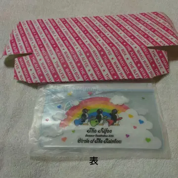 ALFEE WAKU WAKU BOX 사인 피크 & 파우치 알피