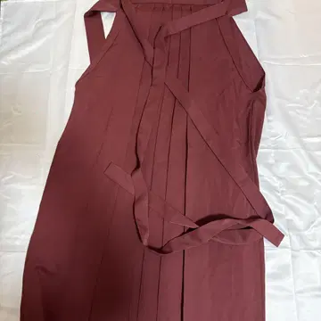 크림슨 무지 여성용 하카마