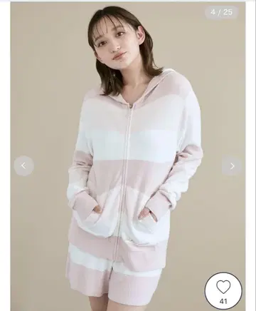 스무디 lite 3 보더 후드티 젤라피케