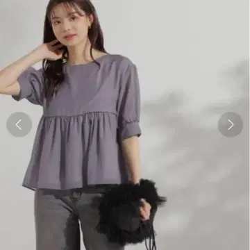 완판템 택 포함 새상품 블라우스 셔츠 앞뒤 2WAY 드롭 블라우스