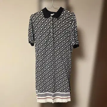 TOMMY HILFIGER 반팔 폴로 셔츠 원피스