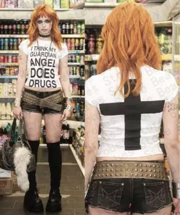 minga london Guardian Angel Baby Tee