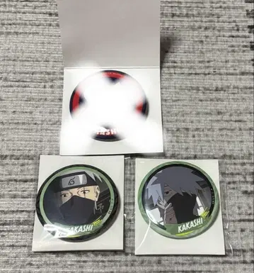 NARUTO 하타케 카카시 캔뱃지 냐루토