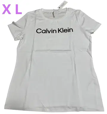 미사용 새상품 Calvin Klein 화이트 티셔츠 XL