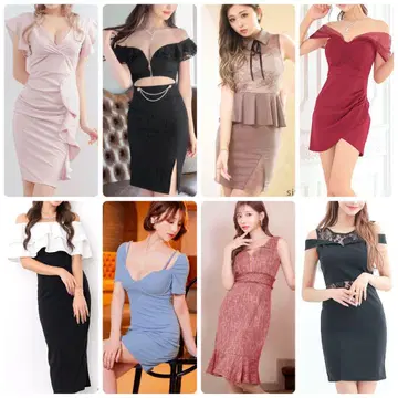 드레스 묶음 판매 dazzystore tika