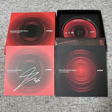 ATEEZ In Your Fantasy CD 앨범 친필 사인 성화 2