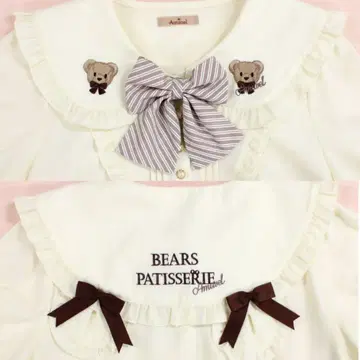 Amavel Bears Patisserie 곰 귀 블라우스