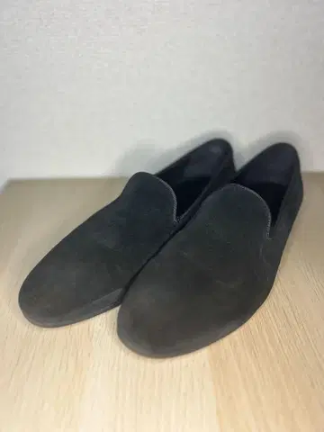 블랙 스웨이드 슬립온 Beams