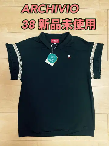 [ 새상품 ] 알치비오 반팔 풀오버 셔츠 여성용 38(M) 골프웨어