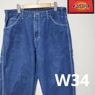 디키즈 Dickies 데님 페인터 팬츠 W34
