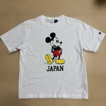 Champion x BEAMS BOY x Disney 콜라보 미키 티셔츠