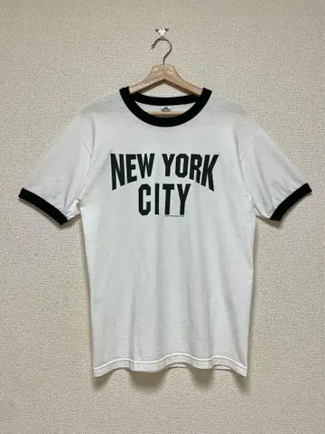 NEW YORK CITY S&T 링거 셔츠 존 레논 90s
