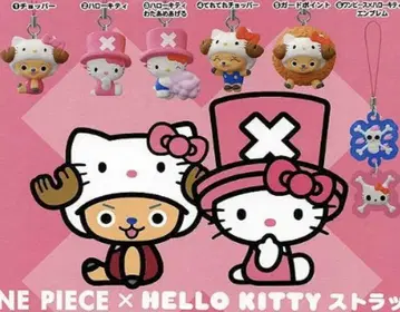 ONE PIECE x Hello Kitty 스트랩 가챠