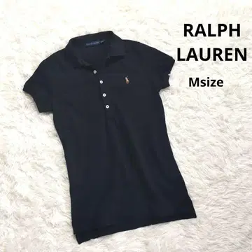 새상품급 RALPH LAUREN 랄프 로렌 피케 셔츠 블랙 M