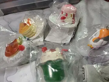 냥코 선생 굿즈 세트 나츠메 우인장 Yummy! 스위츠 츠레즈레 스트랩