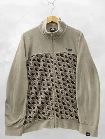 kappa x GU 벨로아 블루종 집업 로고 자켓 M