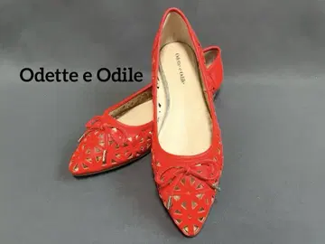 Odette e Odile 펀칭 플랫슈즈