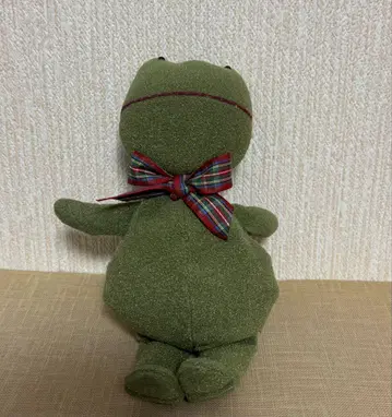 sekiguchi 세키구치 개구리 봉제 인형 마스코트 비즈 레트로