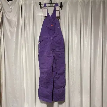 Dickies 오버롤 보라색