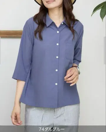골든베어 시어 셔츠 7부 소매 셔츠