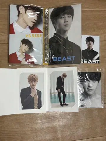BEAST (HIGHLIGHT) 요섭 포토 카드 & 부채 세트