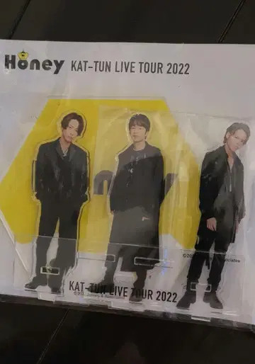 KAT-TUN LIVE TOUR 2022 HONEY 아크릴 스탠드 세트