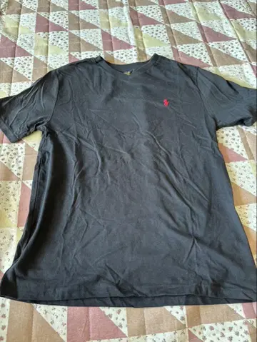 미사용 새상품 Polo Ralph Lauren 그레이 반팔 피케 셔츠 L