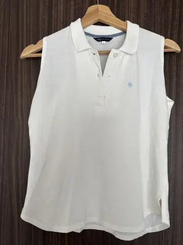 폴로 랄프 로렌 슬리브리스 피케 셔츠