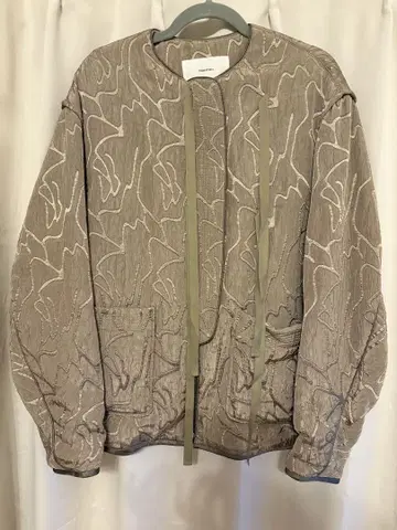 TODAYFUL Jacquard Piping Blouson