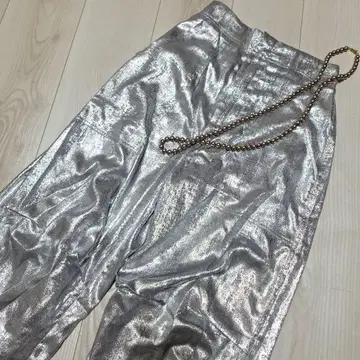 스캇 Amelie 외 SNIDEL 실버 Dress 팬츠