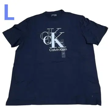 미사용 새상품 Calvin Klein 블랙 티셔츠 L