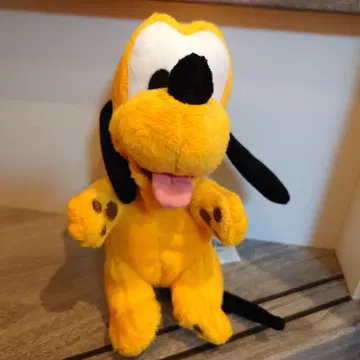 해외 디즈니 파크 한정 플루토 Pluto 봉제 인형