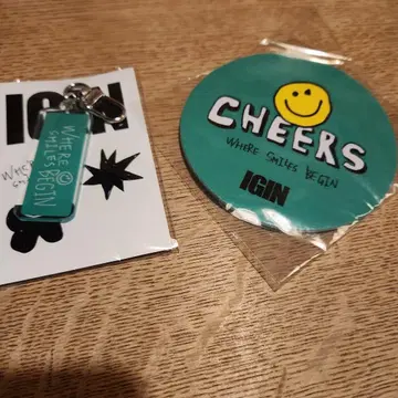 IGIN 키링 & 스티커 세트