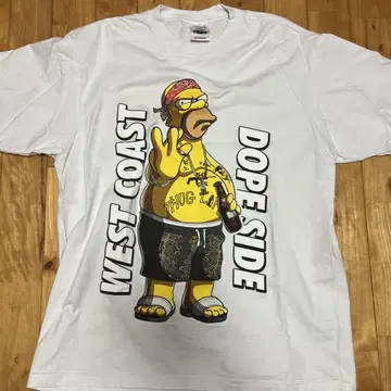 SHAKA WEAR 호머 심슨 티셔츠 XL