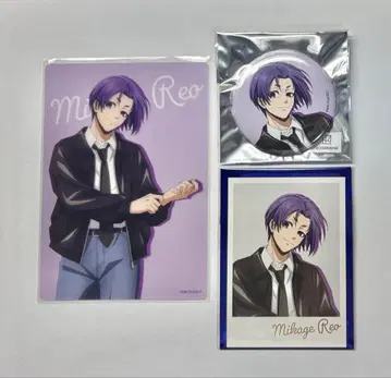 블루 록 게이머즈 캔뱃지 브로마이드 미카게 레오