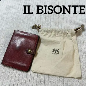 [단종 레어] IL BISONTE 일비종떼 컴팩트 지갑 반지갑