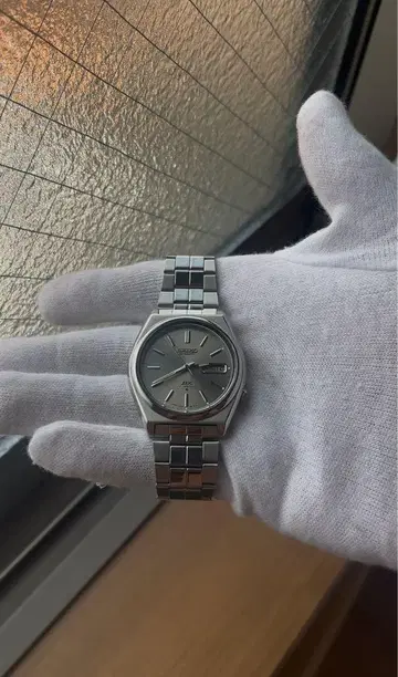 Seiko DX 세이코 새상품급 오토매틱 실버 레어 최저가
