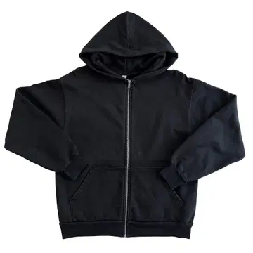 [새상품급] LOS ANGELES APPAREL 후드티 HF10 블랙
