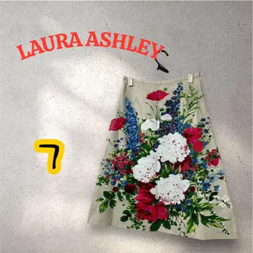 LAURA ASHLEY 로라 애슐리 플라워 프린트 스커트 7