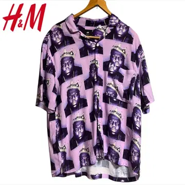 H&M 비기 셔츠 노토리어스 B.I.G.