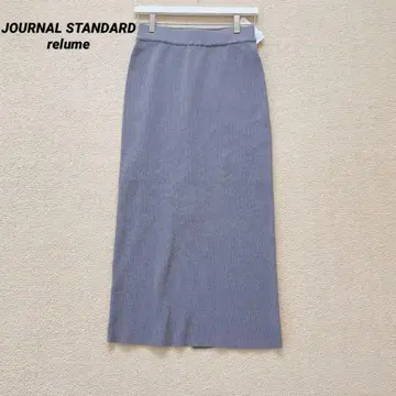 JOURNAL STANDARD relume 니트 I라인 스커트
