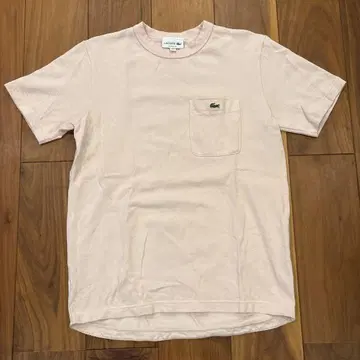 라코스테 반팔 카노코 티셔츠 S 사이즈 핑크 LACOSTE 클래식