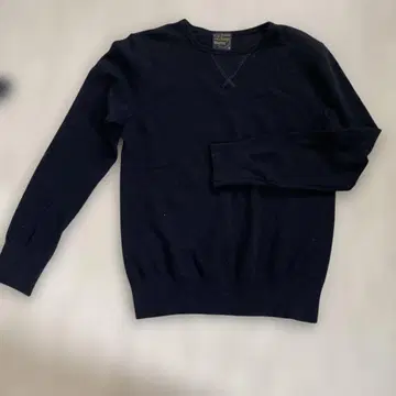 Letroyes 루트로와 네이비 크루넥 스웨터 S 사이즈 미사용