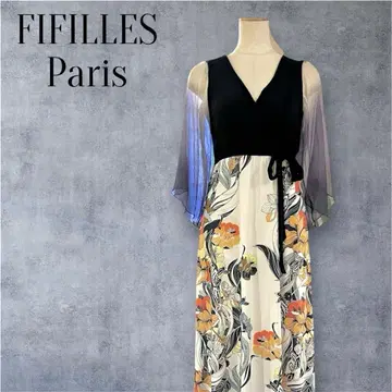 새상품급 FIFILLES 오리엔탈 롱 원피스 리조트