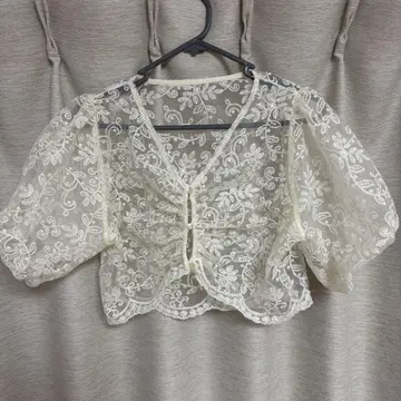 레이스 상의 사이즈 S
